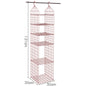 Foldable Space-saving Combination Hanging Clothes Storage Rack