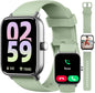 Smart Watch, Compatible with Iphone 9.0 or above and Android 6.0 or Above, 45Mm Men'S and Women'S Watch, Smartwatch Fitness Tracker, Fits Wrists 5.8-8.7 Inches (160-230Mm), Waterproof, Green