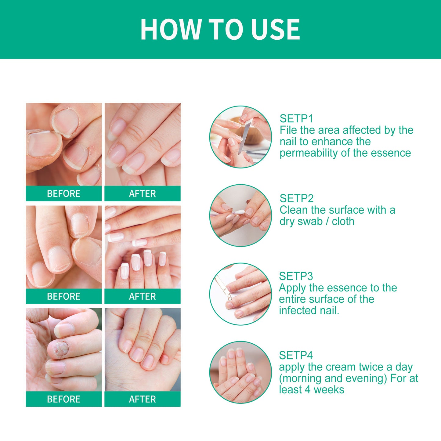 OUHOE Nail Care Nail Soft Nail Care Daily Cleansing Gentle Care Moisturizing Bright Nail Care Solution
